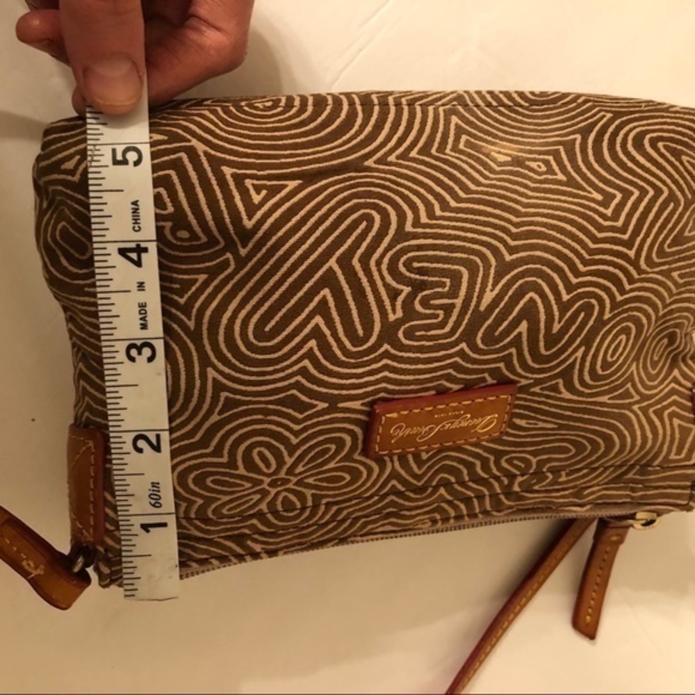 Dooney & Bourke Brown Script Small Bag - image 7